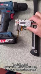 AIKASY Ceiling Mosquito Net Expansion Screw Installation Method