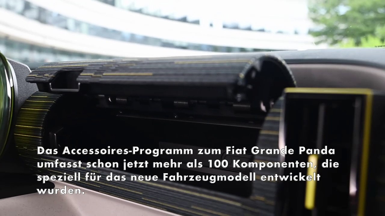 Der neue Fiat Grande Panda - Praktisches Zubehör und coole Accessoires