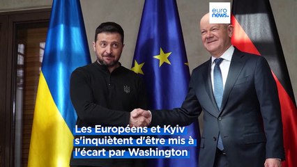 Guerre en Ukraine : sommet à Paris pour définir une stratégie face aux décisions de Washington