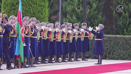 UAE President attends official reception hosted by the President of Azerbaijan