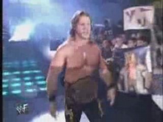 Chris Jericho entrance with wCw title