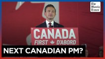 Canadian opposition leader holds 'Canada First' rally