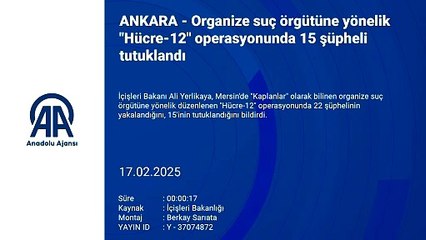 Çetelere bir operasyon daha! Güne güzel haberle uyandık