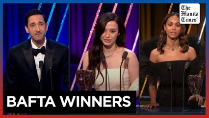 'Conclave' and 'Brutalist' share BAFTA honors