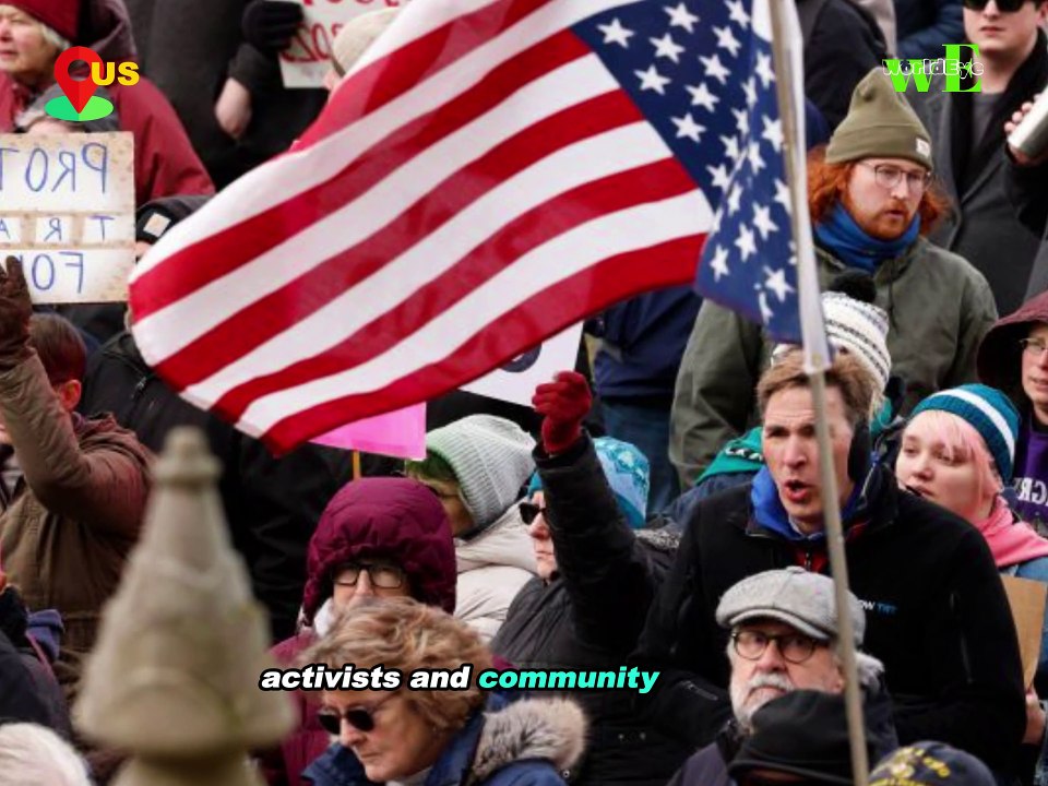 Activists March 21 Miles for Immigrant Dignity & Human Rights Amid Trump Policies - WorldEye