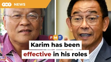 Karim’s achievements justify keeping him in Sarawak Cabinet, says PBB veteran