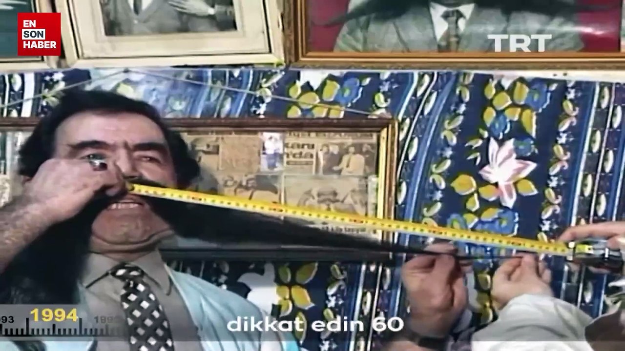 Türkiye Bıyık Şampiyonu Pala Berber (1994) | TRT Arşiv