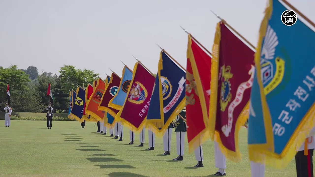 UAE President attends official reception hosted by Korean President