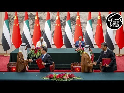 UAE and China Presidents witness exchange of MoUs and agreements