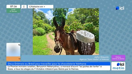 Deux Drômois au Brésil pour retrouver les origines de Valrhona