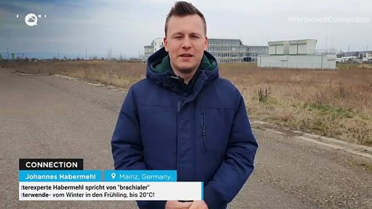 Wetterexperte Habermehl spricht von 'brachialer' Wetterwende- vom Winter in den Frühling, bis 20°C!