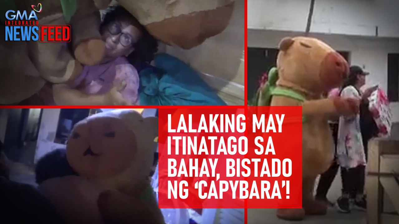Lalaking may Itinatago sa bahay, bistado ng ‘capybara’! | GMA Integrated Newsfeed