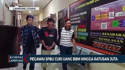 Pegawai SPBU Curi Uang Hasil Penjualan BBM Hingga Ratusan Juta