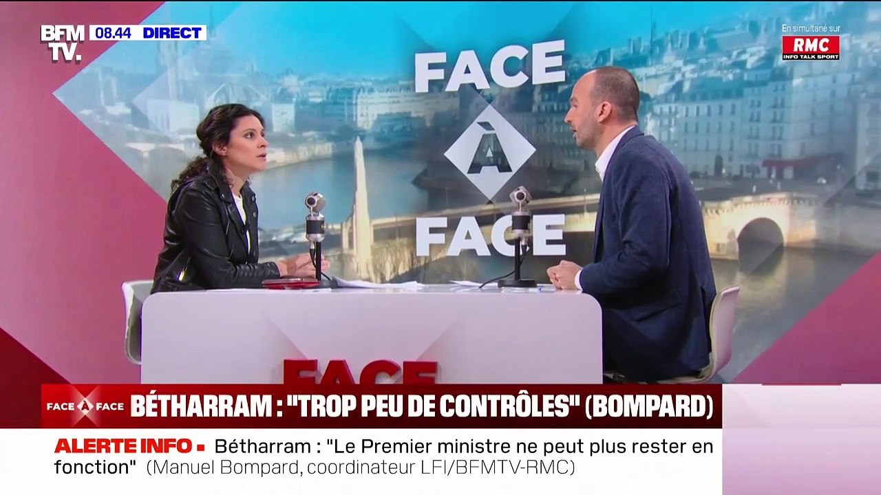 Pour Manuel Bompard (LFI), "il y a un déficit de contrôles" dans les écoles privées religieuses sous contrat
