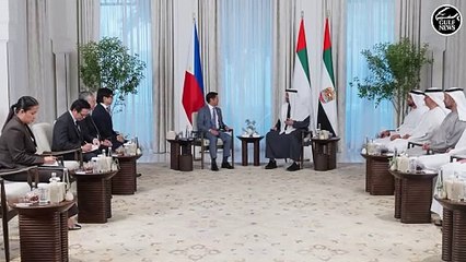 UAE President meets President of Philippines