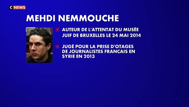 Le procès de Mehdi Nemmouche et de quatre autres jihadistes, accusés d’avoir détenu des journalistes français au sein du groupe Etat islamique en Syrie en 2013, s’ouvre aujourd’hui à Paris - VIDEO