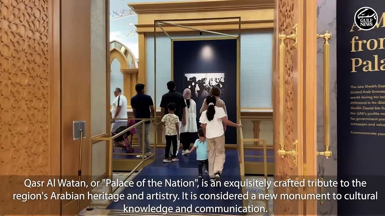 Watch: Qasr Al Watan, UAE's presidential Palace in Abu Dhabi