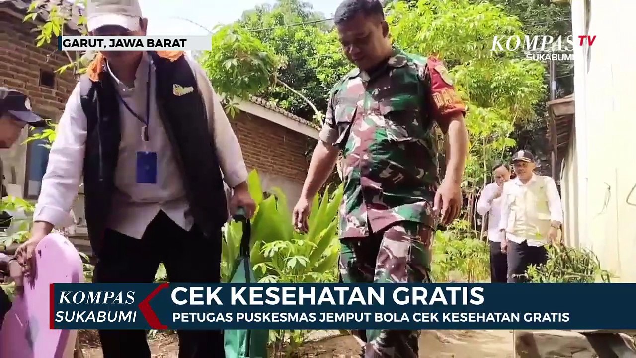 Petugas Puskesmas Kejutkan Warga Berulang Tahun Dengan Cek Kesehatan