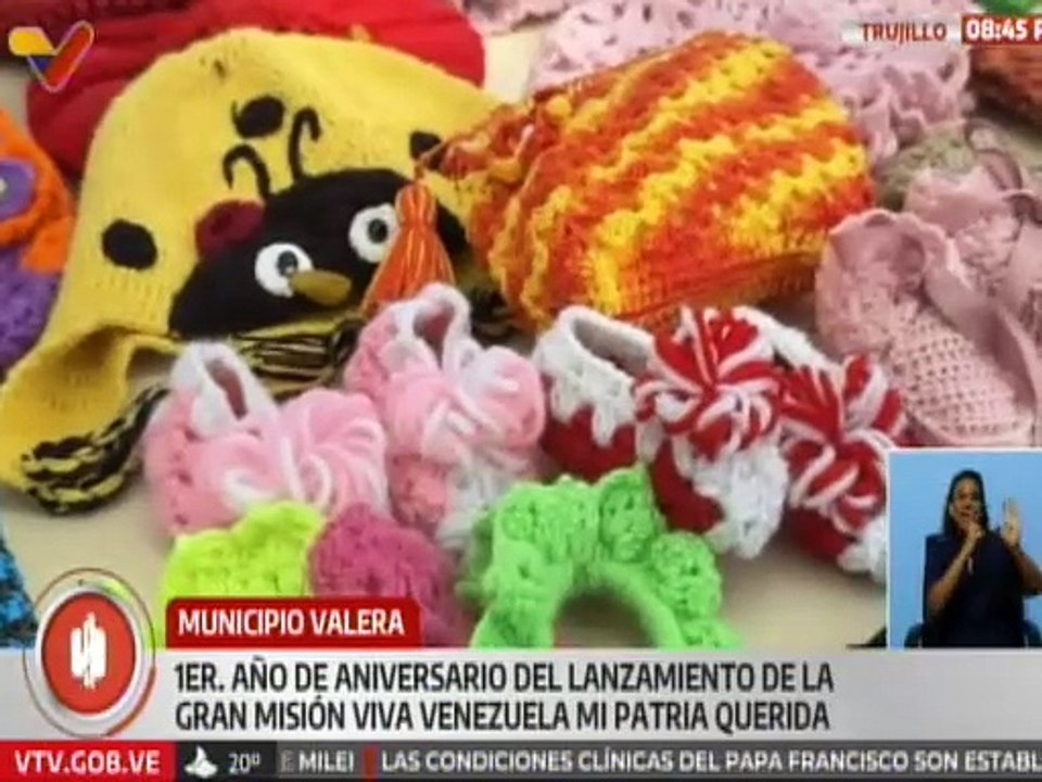 Gran Misión Viva Venezuela Mi Patria Querida brinda protección integral a los artesanos de Trujillo