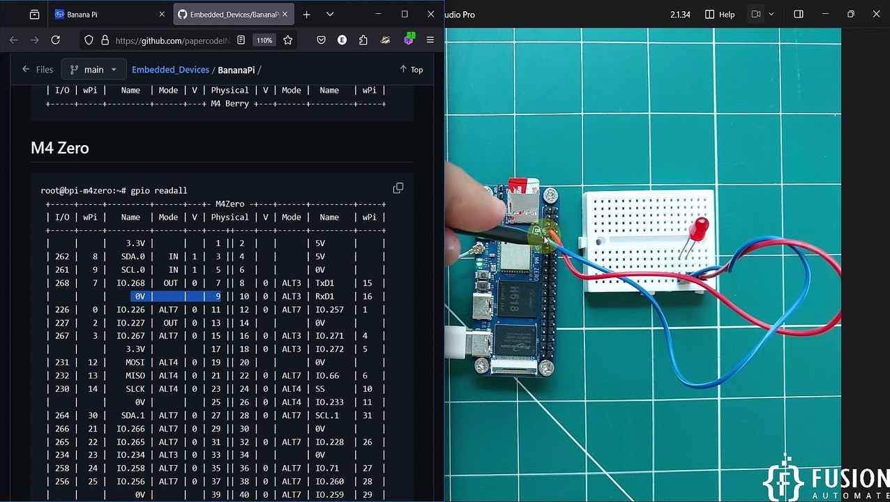 How to Control Banana PI M4-Zero GPIO with Node-RED and node-red-contrib-opi-gpio node |