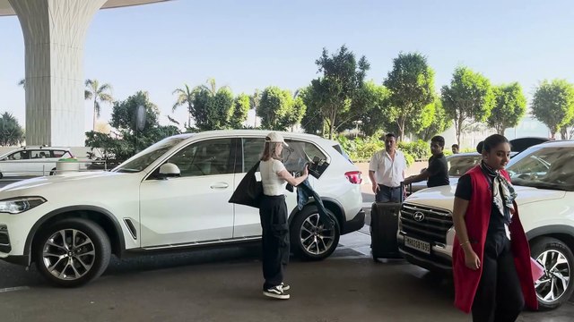 Sussanne Khan Exudes Swag In Stylish Airport Look | Spotted Departing From Mumbai