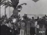 Départ du Sultan du Maroc pour Tunis 31 10 1956