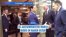 Marco Rubio unterstützt Trumps Gaza-Vorschlag