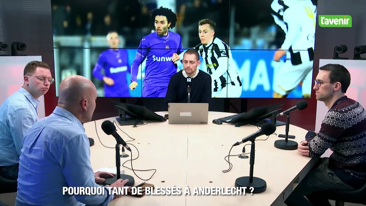 Pourquoi tant de blessés à Anderlecht ?