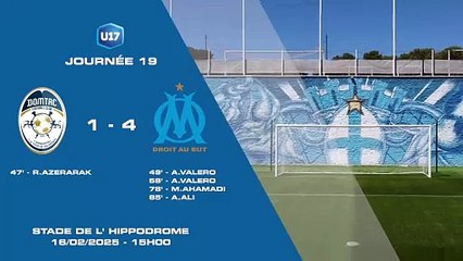 U17 I Domtac FC 1-4 OM : Les buts olympiens