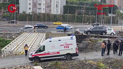 Ümraniye'de şüpheli ölüm: Dere kenarında ceset bulundu