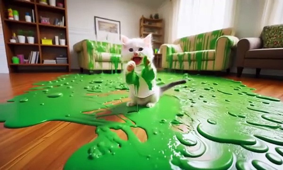 Pragnent cat animation