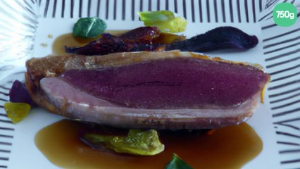 Magret de canard basse température