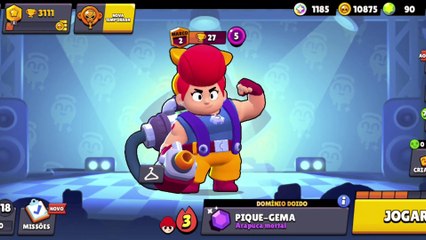 Pique - Gema Arapuca Mortal, com a Personagem Pam #Part 02, Brawl Stars, Gameplay.