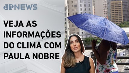 Sudeste terá temperaturas até 7°C acima da média nesta segunda (17) | Previsão do Tempo