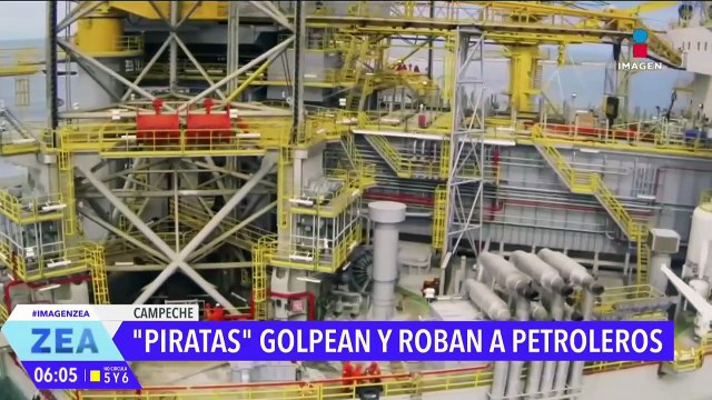 Piratas asaltan a trabajadores de la plataforma petrolera Zaap Delta