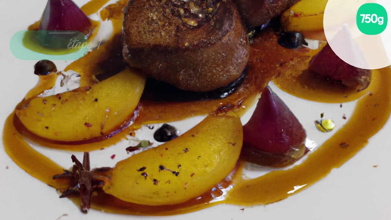 Filet Mignon et poires aux épices