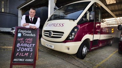 Empress Coaches, in St Leonards, were used in the new Bridget Jones film, Mad About the Boy