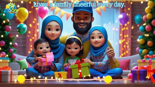 Muslim Family _ Cartoon for Muslim Children _ Islamic Series _ Songs For Kids _ Nasheed(720P_HD)