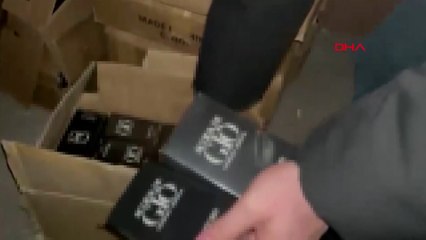 İstanbul'da kaçak parfüm operasyonu! 150 milyon liralık ürün ele geçirildi