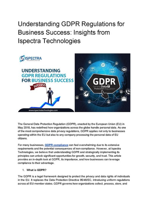 Understanding GDPR Regulations for Business Success_ Insights from Ispectra Technologies (1)