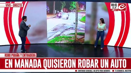 Robo piraña y entradera: quisieron robar un auto y se metieron en la casa de un vecino