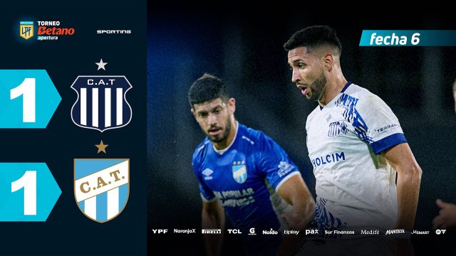 Talleres vs Atlético Tucumán (1-1) | LPF Torneo Apertura 2025 | Fecha 6