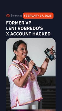 X accounts of Leni Robredo, Maria Ressa hacked to promote crypto