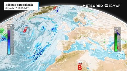 Depressão Atmosférica Causa Tempestades nas Ilhas de Portugal e Chega ao Continente 🌧️ - thumbnail