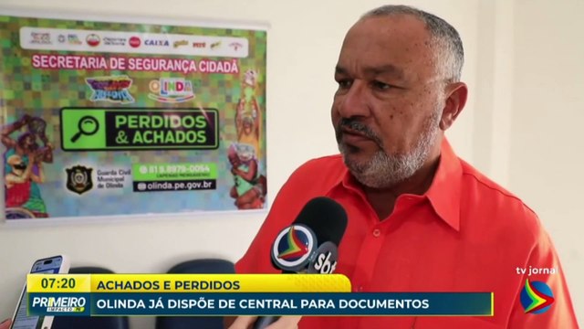 Prefeitura de Olinda anuncia central de achados e perdidos