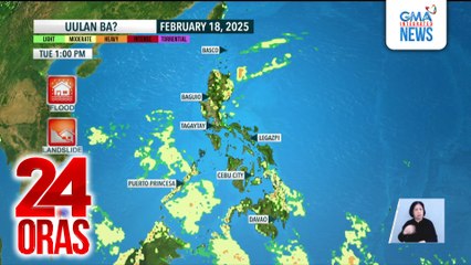 Landslide, naitala sa ilang bahagi ng Luzon; ilang bahagi ng bansa posibleng ulanin