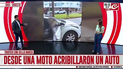 Titroteo con sello narco: los acribillaron desde una moto