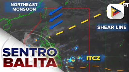 Shear line at Amihan, nakaaapekto pa rin sa ilang bahagi ng bansa ;