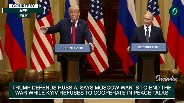 Trump Blames Zelensky For Ukraine War, Says Kyiv Should Have Made A Deal Before 2022
