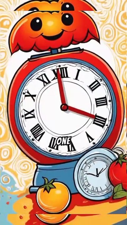 Study efficiently by using pomodoro technique